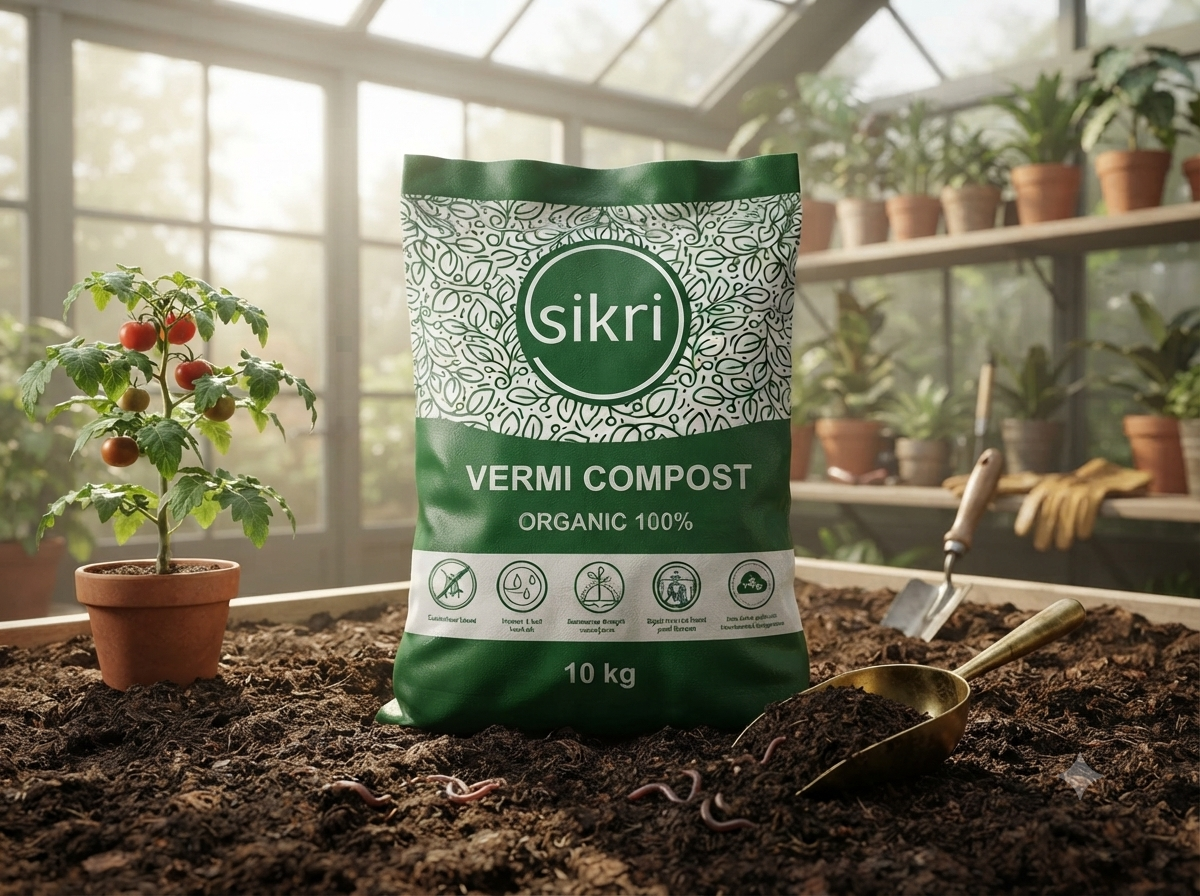 Sikri Vermi Compost 10kg